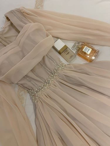 فستان شيفون ميد