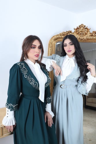 فستان قطعتين راقي