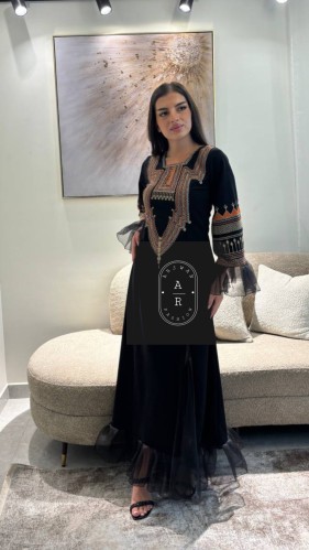 جلابيه بستايل انيق