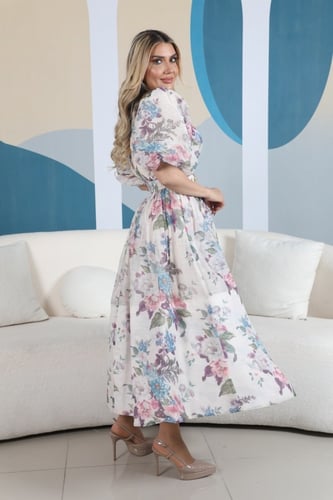 فستان مشجر راقي