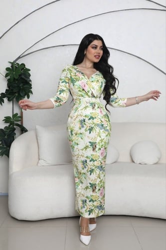 فستان ماسك مشجر