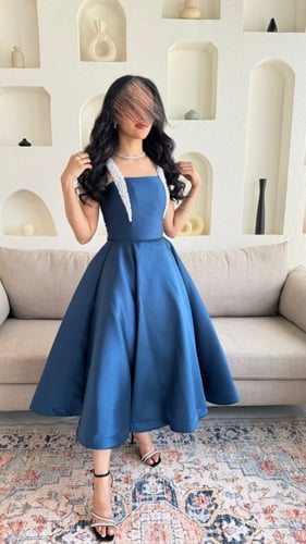 فستان لول راقي دبل كلوش