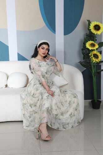 فستان مشجر ستايل مختلف