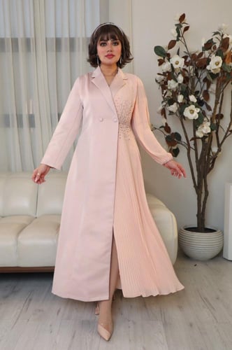 فستان رسمي نص كسرات