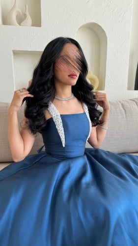 فستان لول راقي دبل كلوش