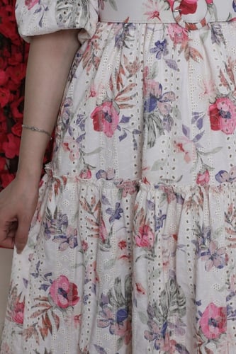 فستان مشجر ميد