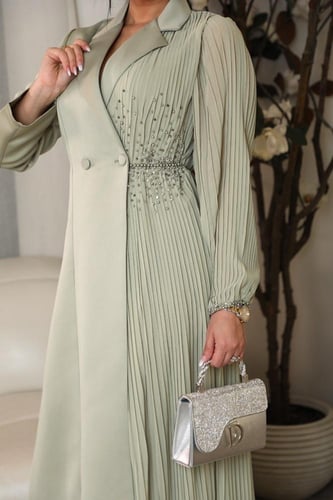 فستان رسمي نص كسرات