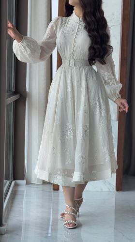 فستان انيق بتشجيره