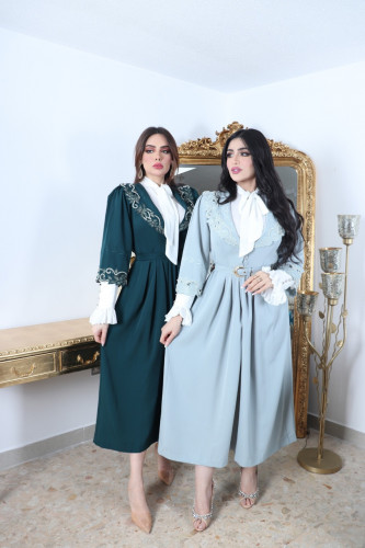 فستان قطعتين راقي