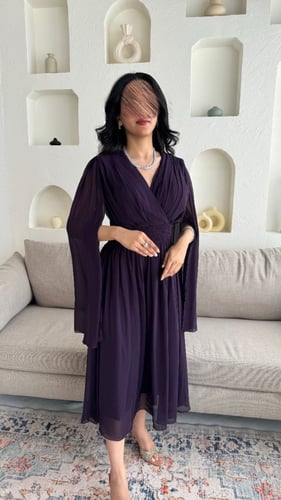 فستان ناعم ساتر