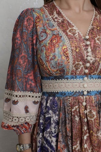 فستان مشجر براند