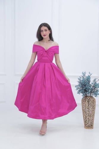 فستان فرايحي بتصميم انيق