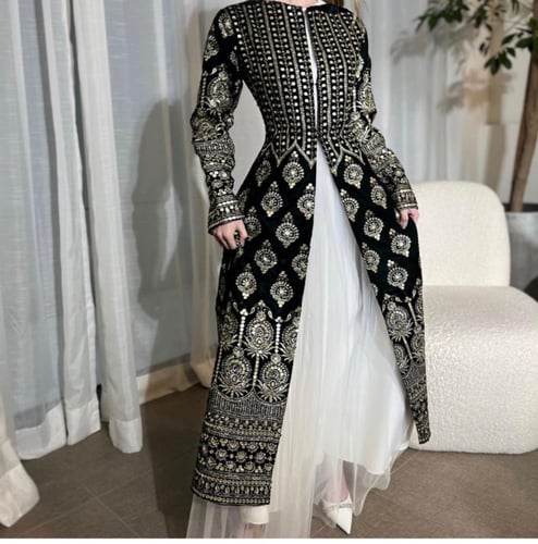 جلابيه قطعتين فخمه