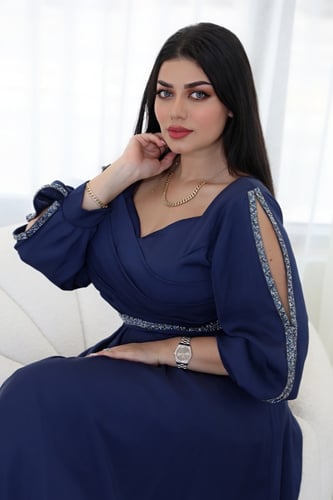 فستان شيفون ناعم