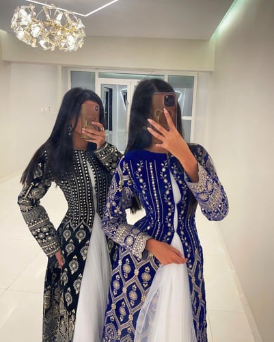 جلابيه قطعتين فخمه