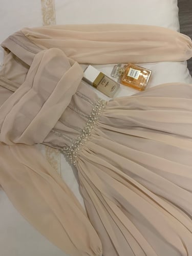 فستان شيفون ميد