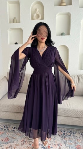 فستان ناعم ساتر