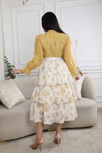 طقم تنوره مشجر بطبقات