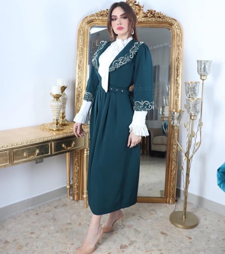 فستان قطعتين راقي