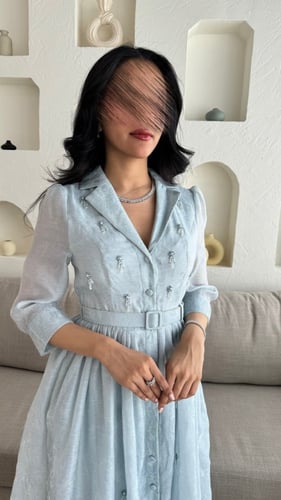 فستان ميد بخرز