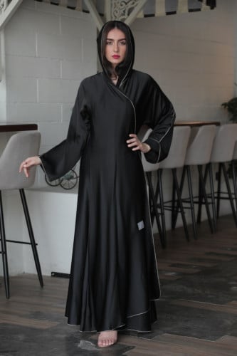 عباية ستان ناعم مميزه