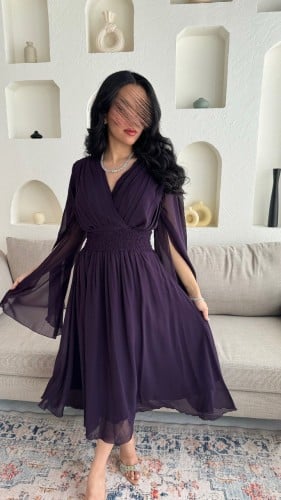 فستان ناعم ساتر