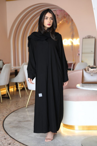 عباية رسمية بأكمام لول