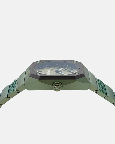 ساعة فيرزاتشي ANTARES اللون الأخضر العسكري للرجال...