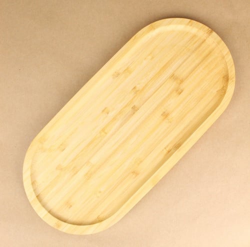 صينية قهوة خشبية بطول 30 cm وعرض 14 cm