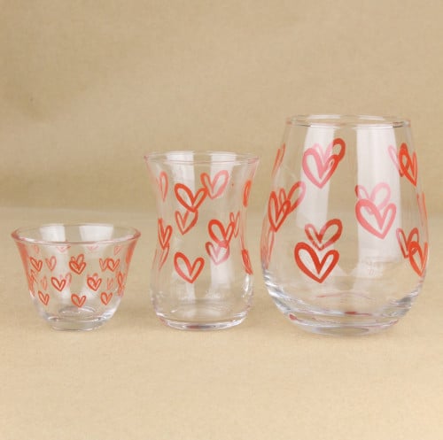 بكج القلوب من 10 قطع