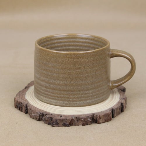 كوب قهوة فاخر بني 250 مل