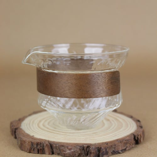 كوب بن بمسكة خشبية 200 مل