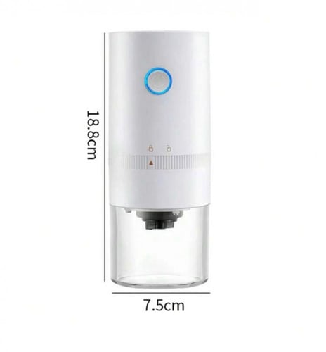 مطحنة قهوة كهربائية بتقنية USB C