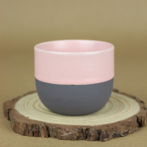 كوب قهوة وردي 130 مل