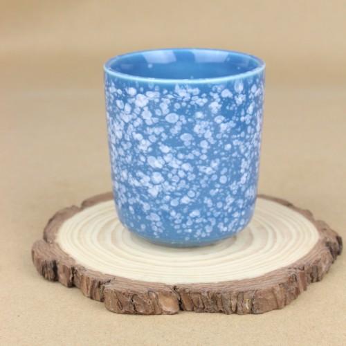 كوب قهوة ازرق سراميك 170 مل