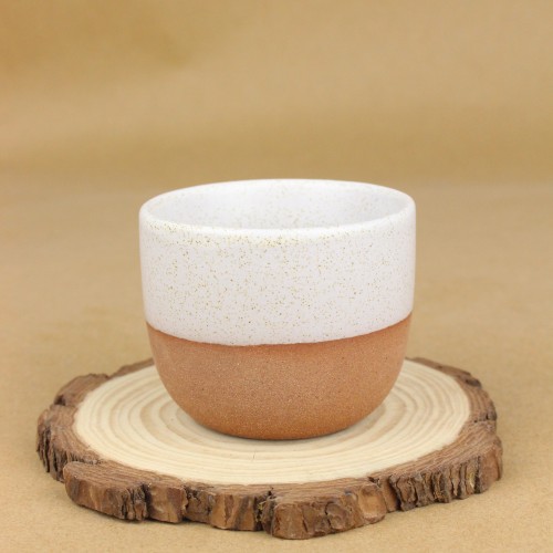 كوب قهوة فاخر ابيض 160 مل