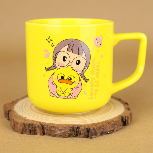 كوب قهوة برسومات 340 مل