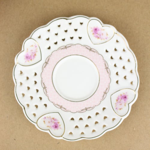 كوب قهوة تركية بنفسجي مع صحن 90 مل