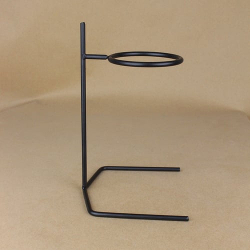 حامل V60 اسود قطعة واحدة