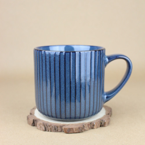 كوب قهوة /شاي سيراميك كحلي 530 مل