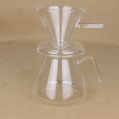 قمع V60 زجاجي 02 + سيرفر 600 مل 02
