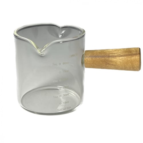 كأس بـ مقبض خشبي 120 مل