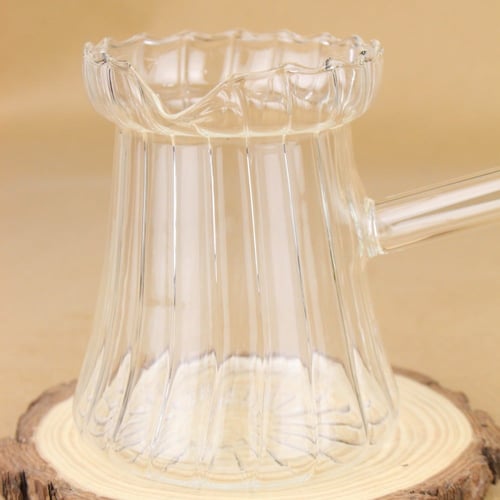 ركوة زجاجي 400 مل مقاومة للحرارة