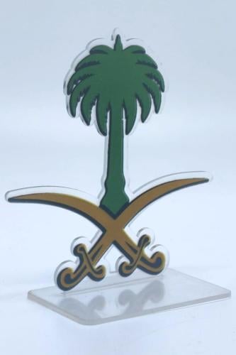 مجموعه(12) استاند اكريلك مع سيفين ونخلة