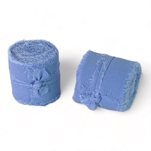 شرائط قماشية ازرق فاتح