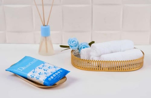 مجموعة (25) مناشف معطرة بعددة روائح