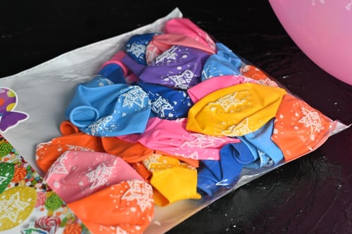 مجموعه (30)بالون العيد ملون يا مرحب بالعيد