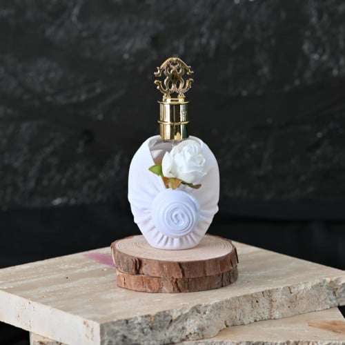 مجموعه (12) تنسيق عطر بقماش ساتان وكتابة لوجو حسب