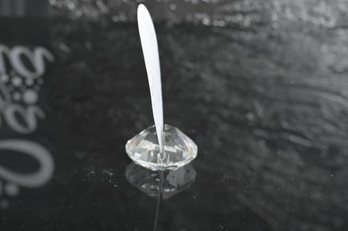 مجموعه(12) استاند كريستال شكل جوهرة