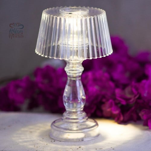 مجموعة (12) ابجورة شفاف حجم وسط